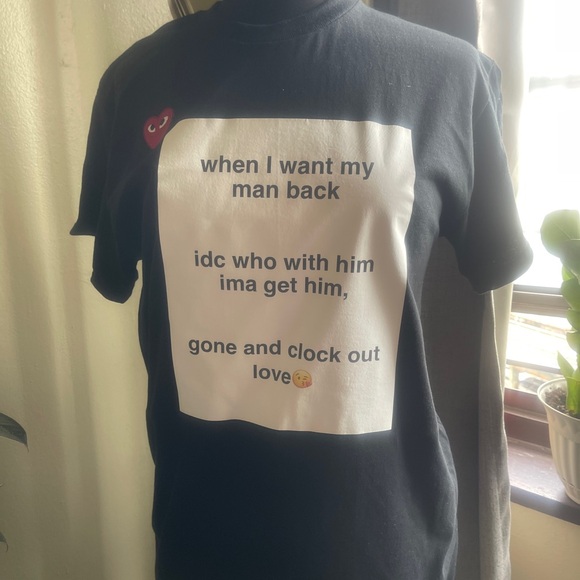 Black Graphic T-Shirt - Picture 1 of 5